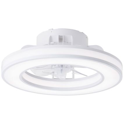 Brilliant - LED RGBW Ściemnialny wentylator sufitowy MONDELLO LED/26W/230V 2700-6500K śr. 41,5 cm biały + zdalne sterowanie