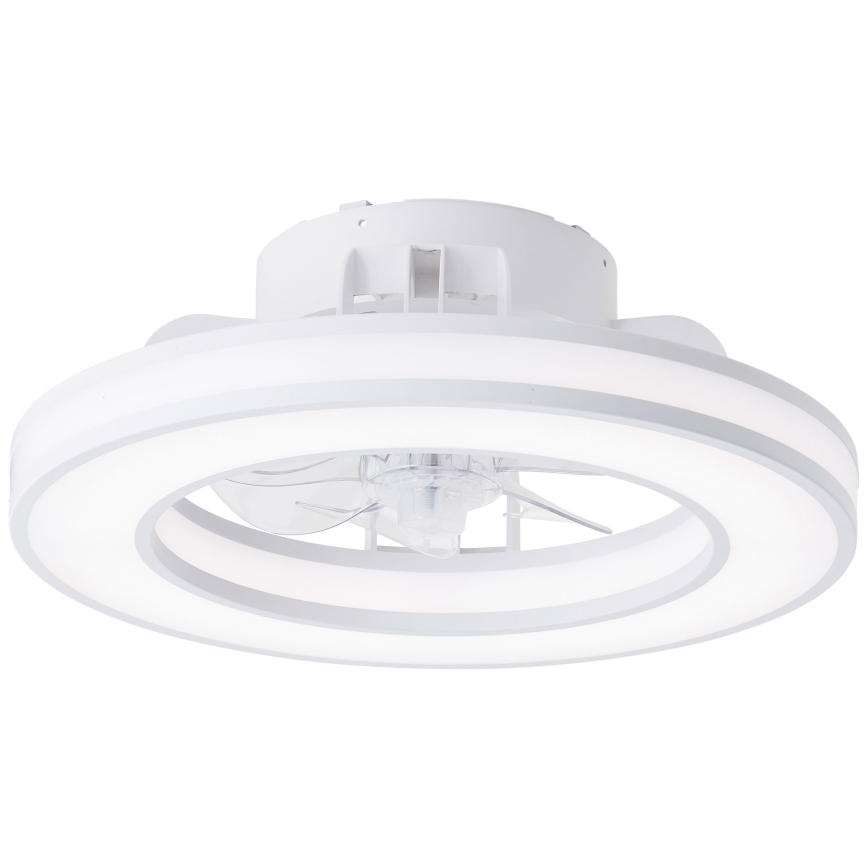 Brilliant - LED RGBW Ściemnialny wentylator sufitowy MONDELLO LED/26W/230V 2700-6500K śr. 41,5 cm biały + zdalne sterowanie