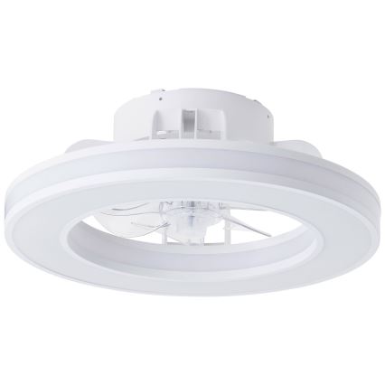 Brilliant - LED RGBW Ściemnialny wentylator sufitowy MONDELLO LED/26W/230V 2700-6500K śr. 41,5 cm biały + zdalne sterowanie