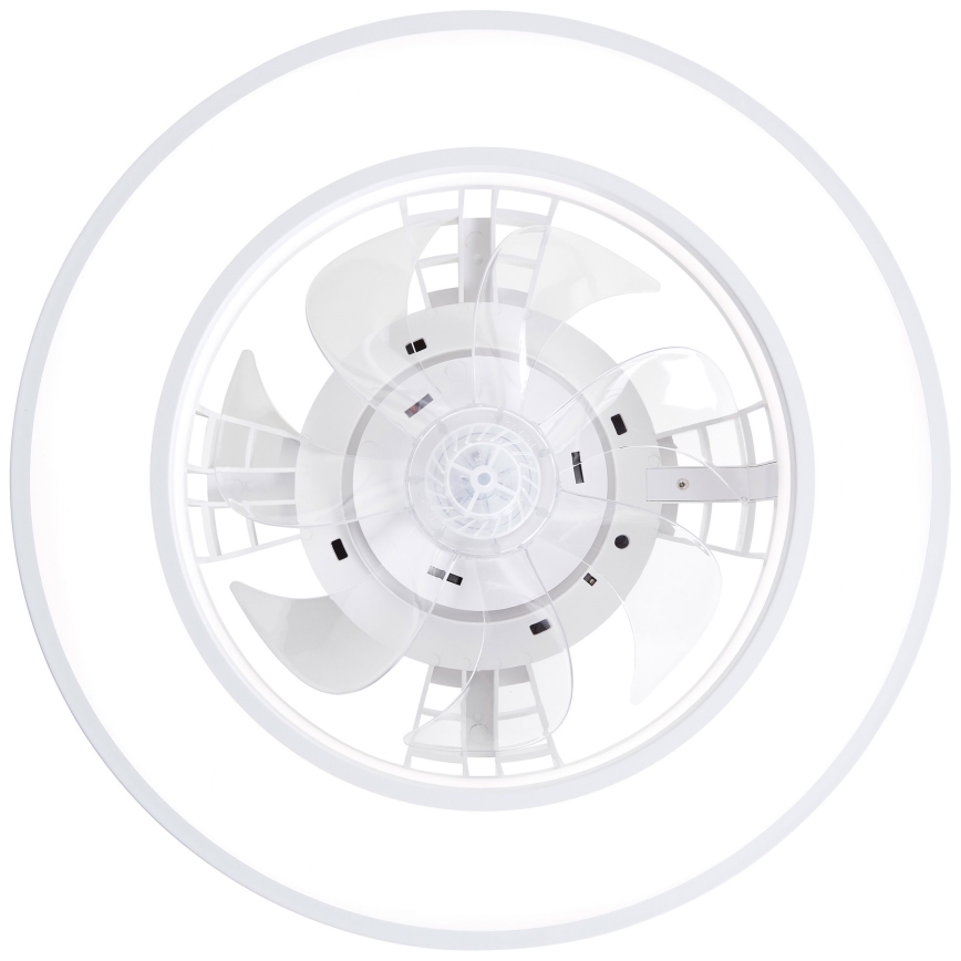 Brilliant - LED RGBW Ściemnialny wentylator sufitowy MONDELLO LED/26W/230V 2700-6500K śr. 41,5 cm biały + zdalne sterowanie