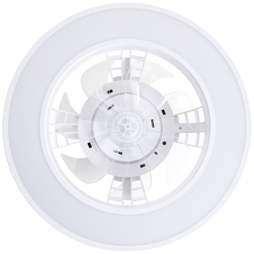 Brilliant - LED RGBW Ściemnialny wentylator sufitowy MONDELLO LED/26W/230V 2700-6500K śr. 41,5 cm biały + zdalne sterowanie