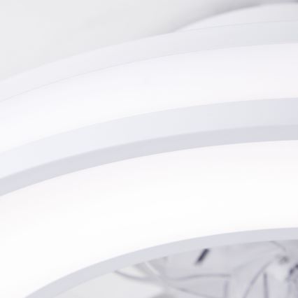 Brilliant - LED RGBW Ściemnialny wentylator sufitowy MONDELLO LED/26W/230V 2700-6500K śr. 41,5 cm biały + zdalne sterowanie