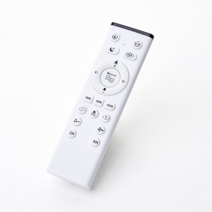 Brilliant - LED RGBW Ściemnialny wentylator sufitowy MONDELLO LED/26W/230V 2700-6500K śr. 41,5 cm biały + zdalne sterowanie