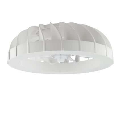 Brilliant - LED RGBW Ściemnialny wentylator sufitowy ze światłem FANORA LED/30W/230V 2700-6500K śr. 46 cm biały + zdalne sterowanie