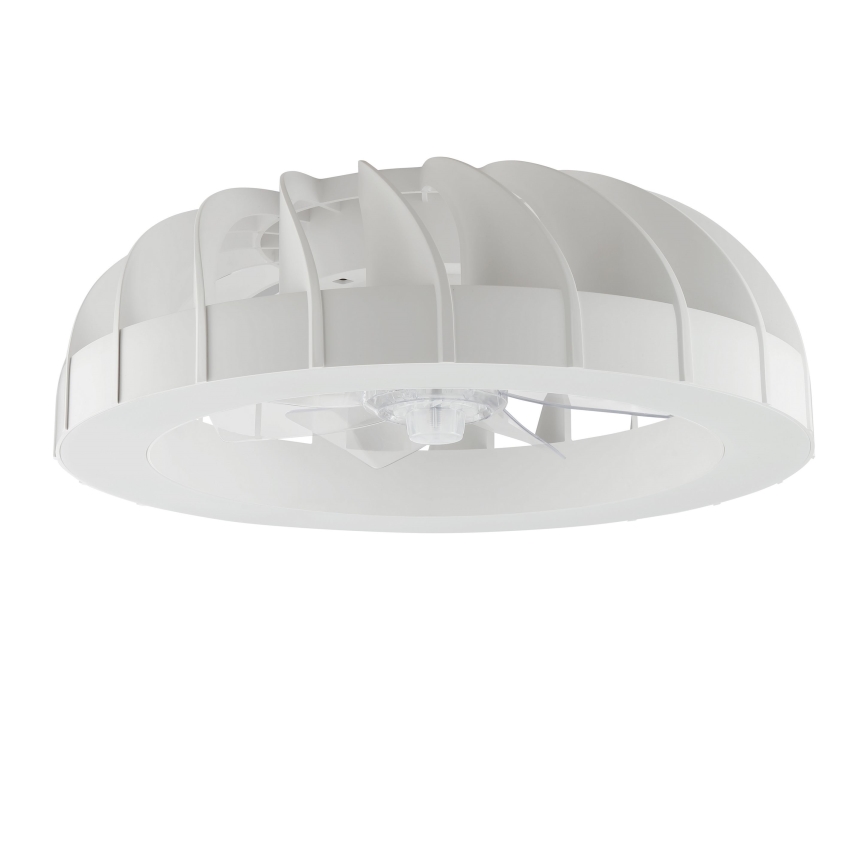 Brilliant - LED RGBW Ściemnialny wentylator sufitowy ze światłem FANORA LED/30W/230V 2700-6500K śr. 46 cm biały + zdalne sterowanie