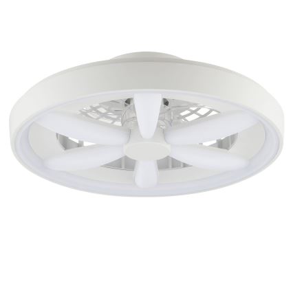 Brilliant - LED RGBW Ściemnialny wentylator sufitowy z oświetleniem GAIANO LED/48W/230V 2700-6500K biały + pilot zdalnego sterowania