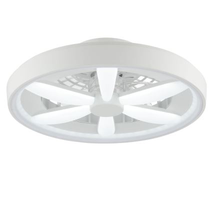 Brilliant - LED RGBW Ściemnialny wentylator sufitowy z oświetleniem GAIANO LED/48W/230V 2700-6500K biały + pilot zdalnego sterowania