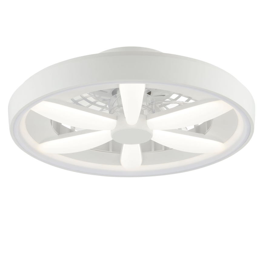 Brilliant - LED RGBW Ściemnialny wentylator sufitowy z oświetleniem GAIANO LED/48W/230V 2700-6500K biały + pilot zdalnego sterowania