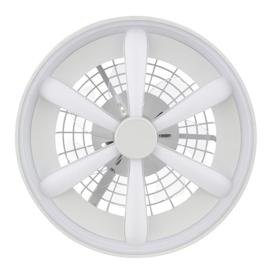 Brilliant - LED RGBW Ściemnialny wentylator sufitowy z oświetleniem GAIANO LED/48W/230V 2700-6500K biały + pilot zdalnego sterowania