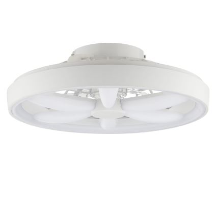 Brilliant - LED RGBW Ściemnialny wentylator sufitowy z oświetleniem GAIANO LED/48W/230V 2700-6500K biały + pilot zdalnego sterowania