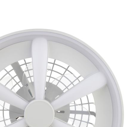 Brilliant - LED RGBW Ściemnialny wentylator sufitowy z oświetleniem GAIANO LED/48W/230V 2700-6500K biały + pilot zdalnego sterowania