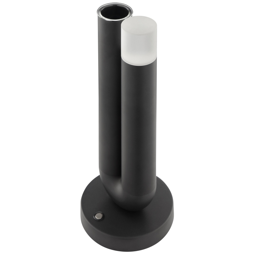 Brilliant - ściemnialna, ładowalna, dotykowa zewnętrzna lampa stołowa SAYU LED/2,5W/5V 2700K 2600 mAh IP44 czarna