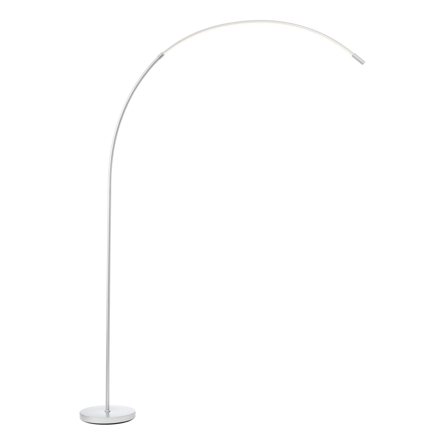 Brilliant - LED Ściemnialna dotykowa lampa podłogowa BOW LED/14W/230V 3000/4000/6500K matowy chrom