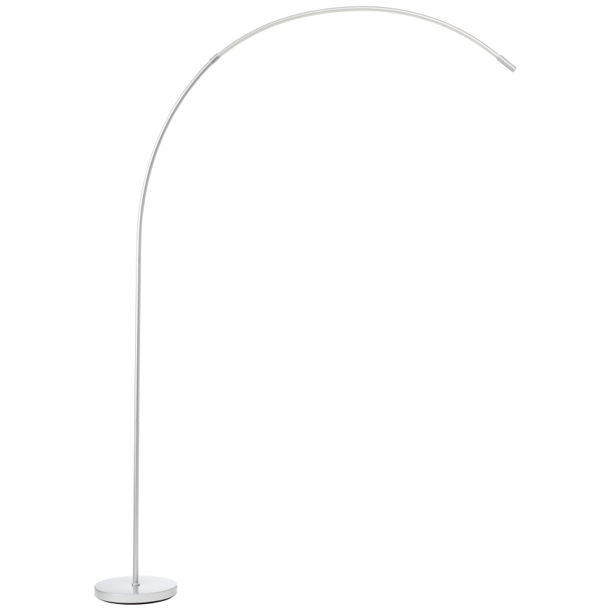 Brilliant - LED Ściemnialna dotykowa lampa podłogowa BOW LED/14W/230V 3000/4000/6500K matowy chrom