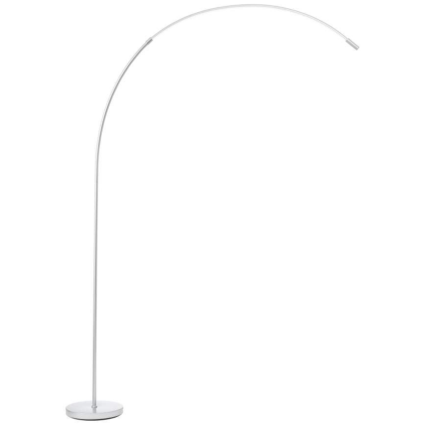 Brilliant - LED Ściemnialna dotykowa lampa podłogowa BOW LED/14W/230V 3000/4000/6500K matowy chrom