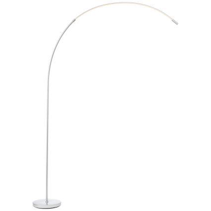 Brilliant - LED Ściemnialna dotykowa lampa podłogowa BOW LED/14W/230V 3000/4000/6500K matowy chrom
