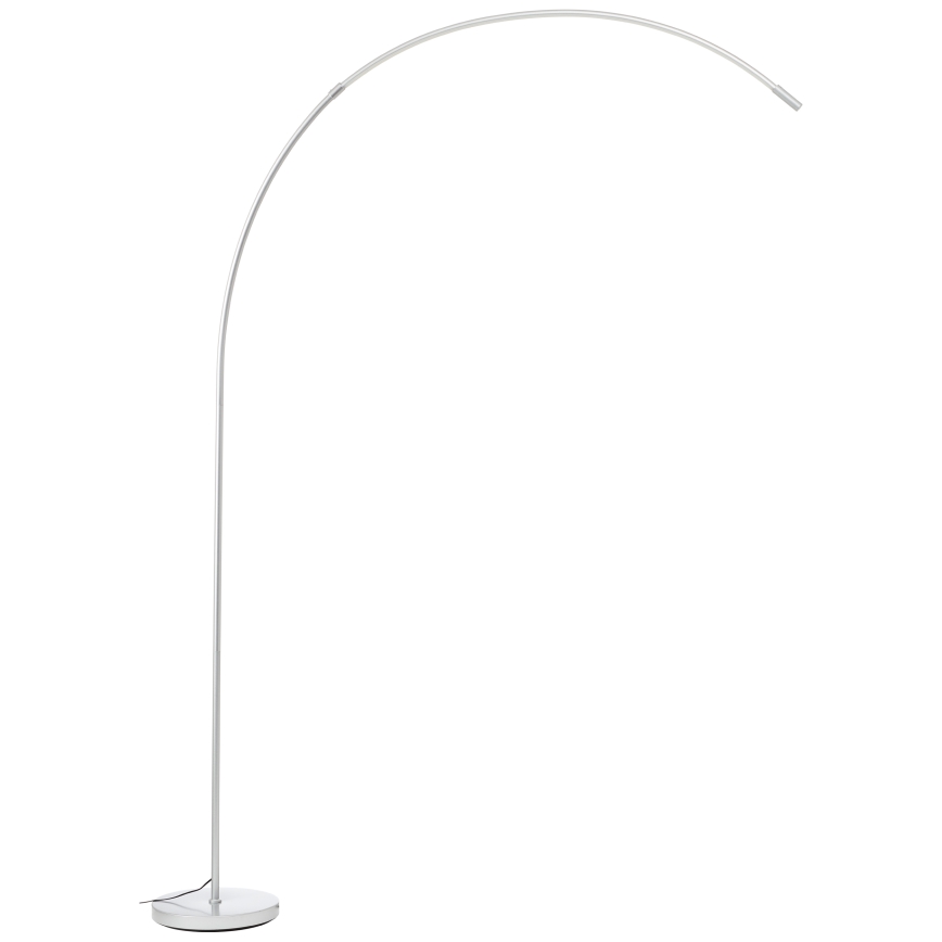 Brilliant - LED Ściemnialna dotykowa lampa podłogowa BOW LED/14W/230V 3000/4000/6500K matowy chrom
