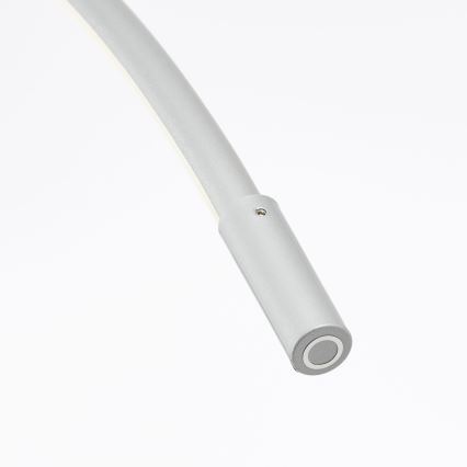 Brilliant - LED Ściemnialna dotykowa lampa podłogowa BOW LED/14W/230V 3000/4000/6500K matowy chrom