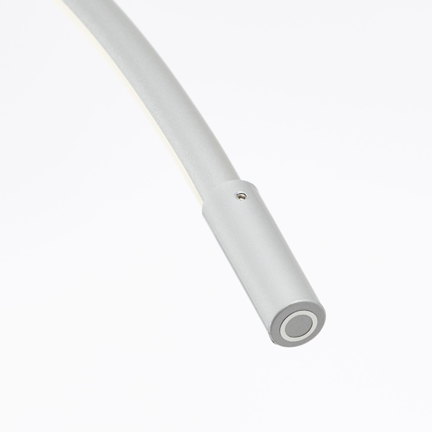 Brilliant - LED Ściemnialna dotykowa lampa podłogowa BOW LED/14W/230V 3000/4000/6500K matowy chrom