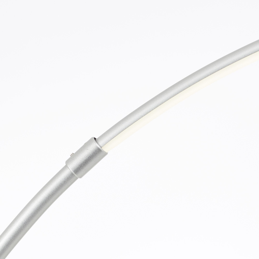 Brilliant - LED Ściemnialna dotykowa lampa podłogowa BOW LED/14W/230V 3000/4000/6500K matowy chrom
