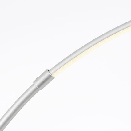 Brilliant - LED Ściemnialna dotykowa lampa podłogowa BOW LED/14W/230V 3000/4000/6500K matowy chrom