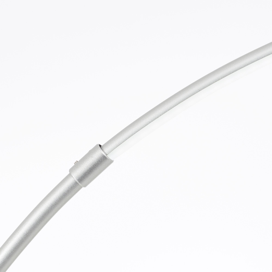 Brilliant - LED Ściemnialna dotykowa lampa podłogowa BOW LED/14W/230V 3000/4000/6500K matowy chrom