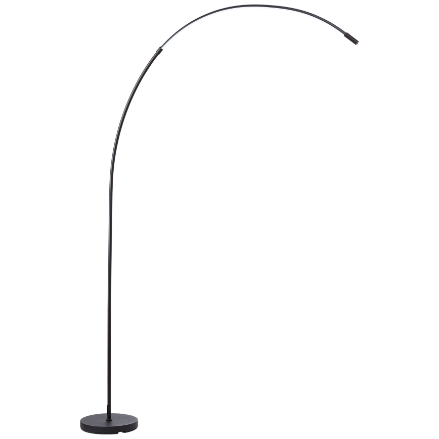 Brilliant - LED Ściemnialna dotykowa lampa podłogowa BOW LED/14W/230V 3000/4000/6500K czarny