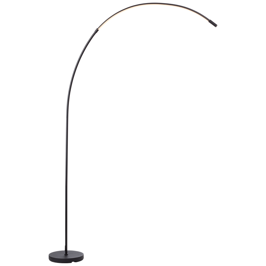 Brilliant - LED Ściemnialna dotykowa lampa podłogowa BOW LED/14W/230V 3000/4000/6500K czarny