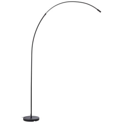 Brilliant - LED Ściemnialna dotykowa lampa podłogowa BOW LED/14W/230V 3000/4000/6500K czarny