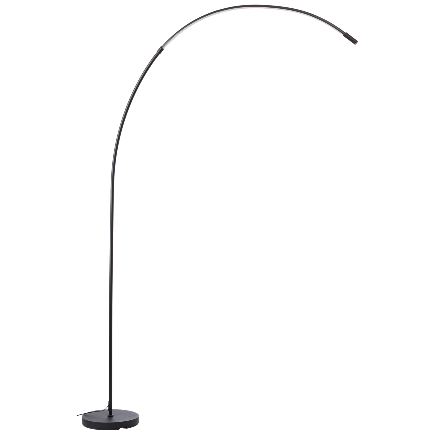 Brilliant - LED Ściemnialna dotykowa lampa podłogowa BOW LED/14W/230V 3000/4000/6500K czarny