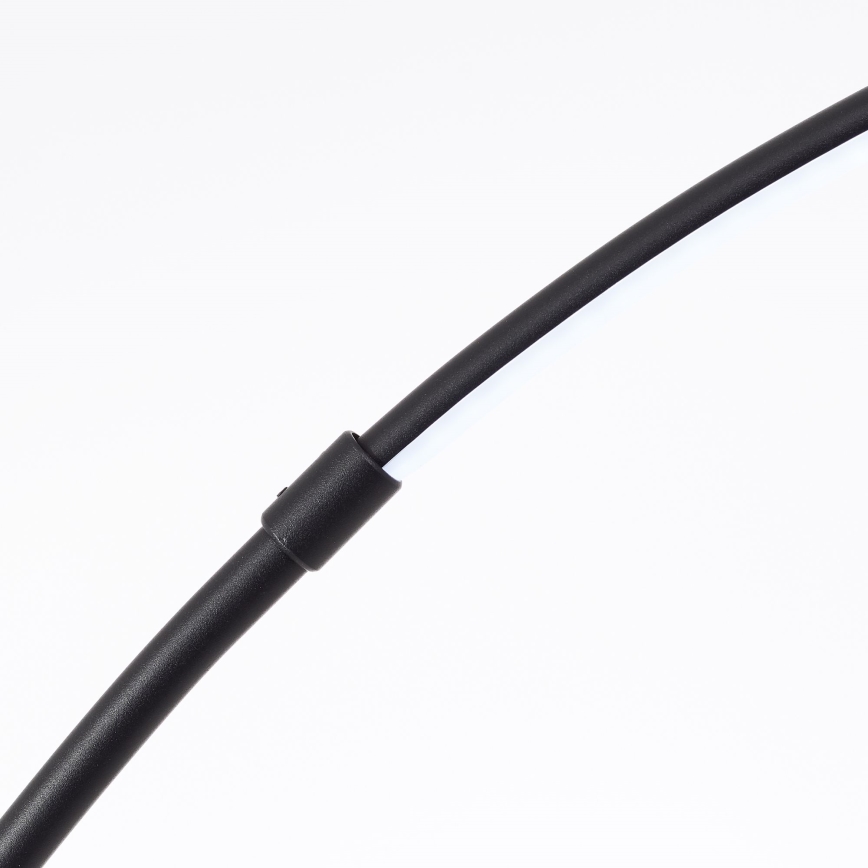 Brilliant - LED Ściemnialna dotykowa lampa podłogowa BOW LED/14W/230V 3000/4000/6500K czarny