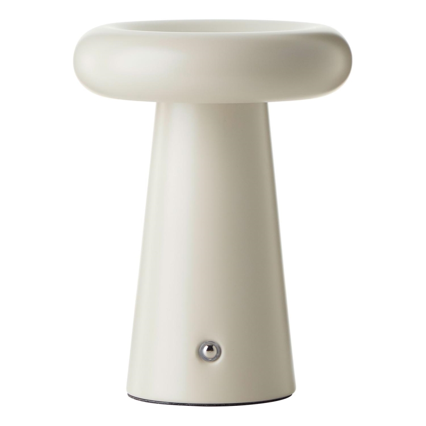 Brilliant - LED Ściemnialna dotykowa lampa stołowa MUFFIN LED/3W/5V USB 2600 mAh IP44 krém