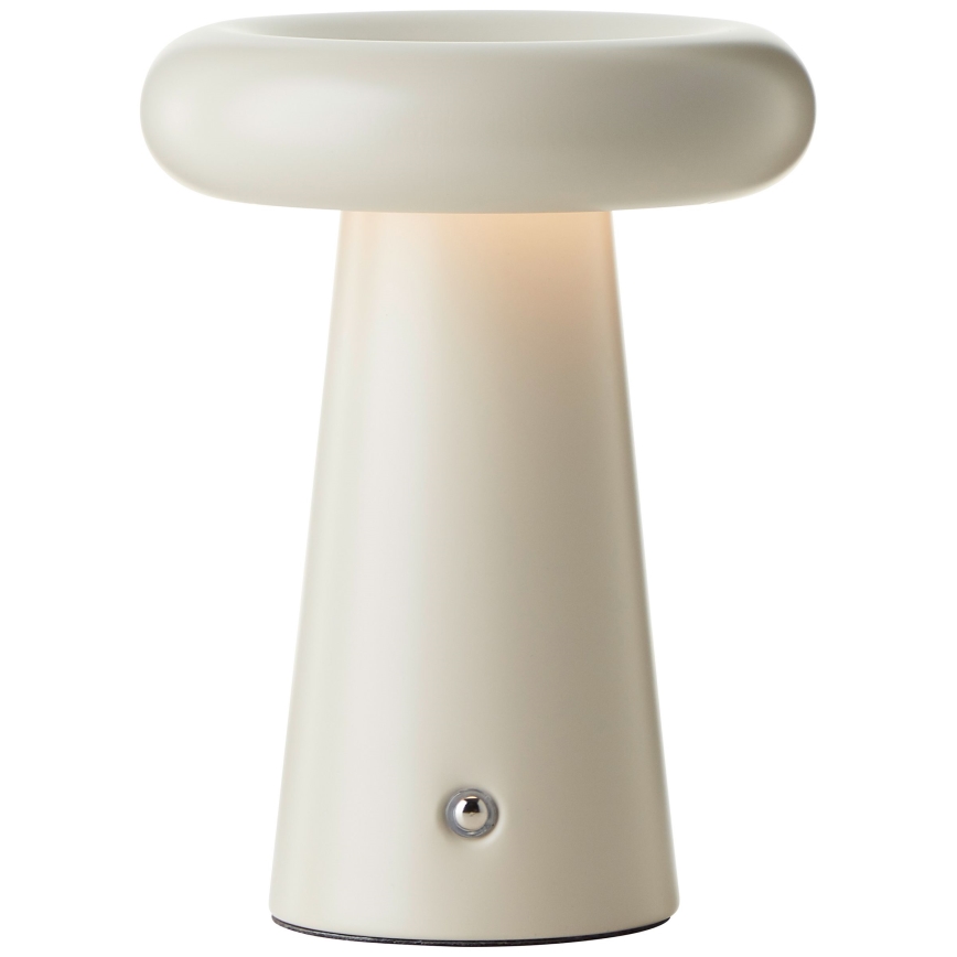 Brilliant - LED Ściemnialna dotykowa lampa stołowa MUFFIN LED/3W/5V USB 2600 mAh IP44 krém
