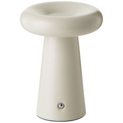 Brilliant - LED Ściemnialna dotykowa lampa stołowa MUFFIN LED/3W/5V USB 2600 mAh IP44 krém