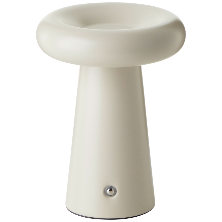 Brilliant - LED Ściemnialna dotykowa lampa stołowa MUFFIN LED/3W/5V USB 2600 mAh IP44 krém