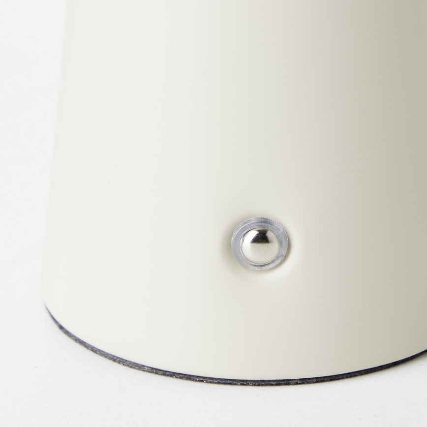Brilliant - LED Ściemnialna dotykowa lampa stołowa MUFFIN LED/3W/5V USB 2600 mAh IP44 krém