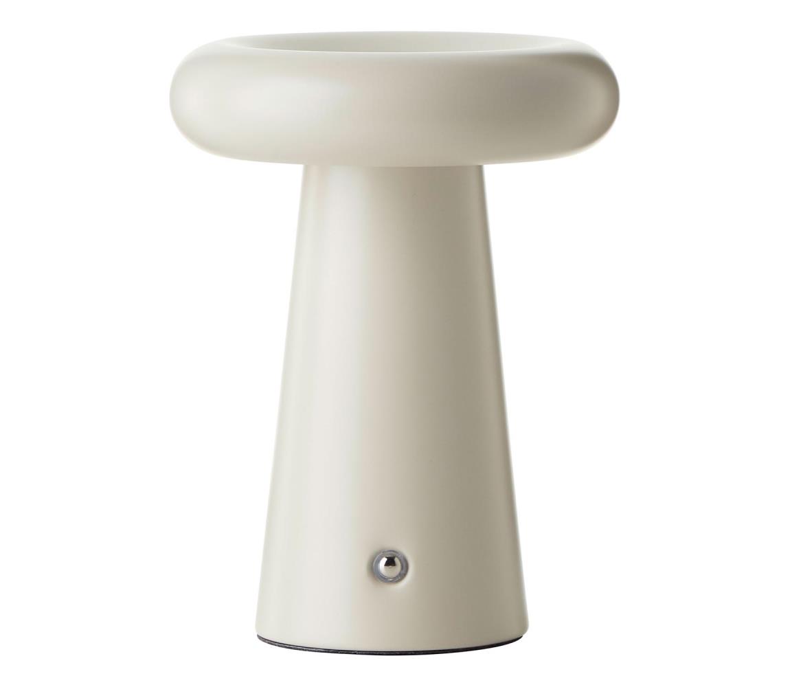 Brilliant - LED Ściemnialna dotykowa lampa stołowa MUFFIN LED/3W/5V USB IP44 krém