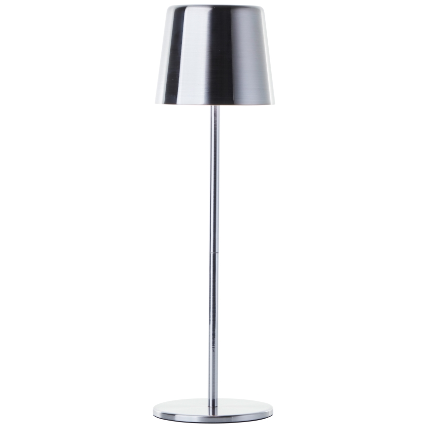 Brilliant - LED Ściemnialna dotykowa zewnętrzna lampa XAANA LED/4W/5V 3000/4000/6500K 2600 mAh IP44 chrom błyszczący