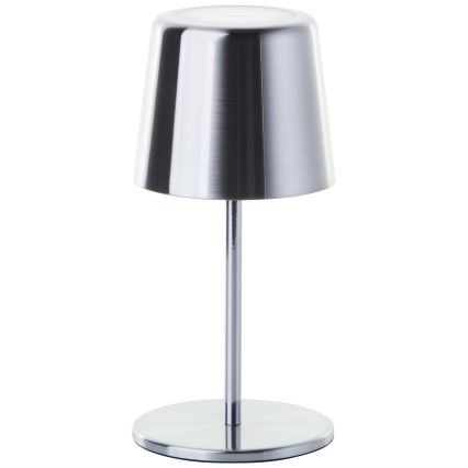 Brilliant - LED Ściemnialna dotykowa zewnętrzna lampa XAANA LED/4W/5V 3000/4000/6500K 2600 mAh IP44 chrom błyszczący