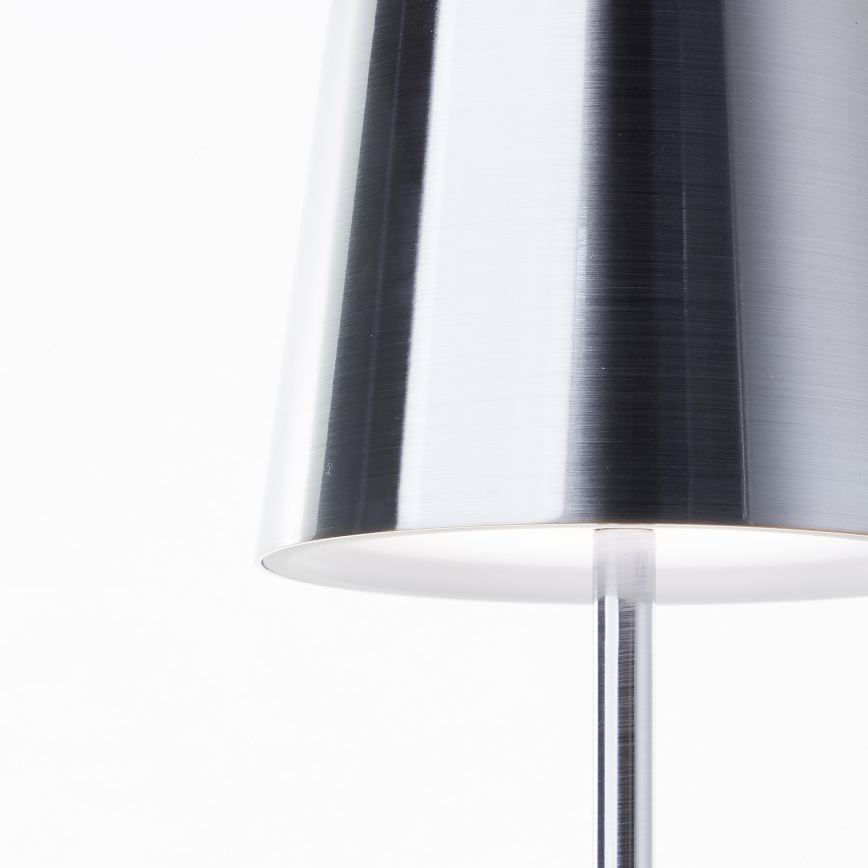 Brilliant - LED Ściemnialna dotykowa zewnętrzna lampa XAANA LED/4W/5V 3000/4000/6500K 2600 mAh IP44 chrom błyszczący