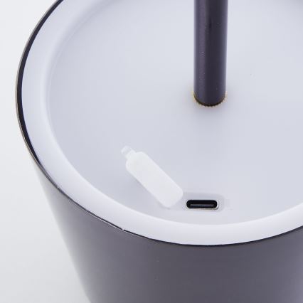 Brilliant - LED Ściemnialna dotykowa zewnętrzna lampa XAANA LED/4W/5V 3000/4000/6500K 2600 mAh IP44 czarny