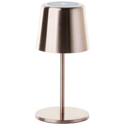 Brilliant - LED Ściemnialna dotykowa zewnętrzna lampa XAANA LED/4W/5V 3000/4000/6500K 2600 mAh IP44 miedź