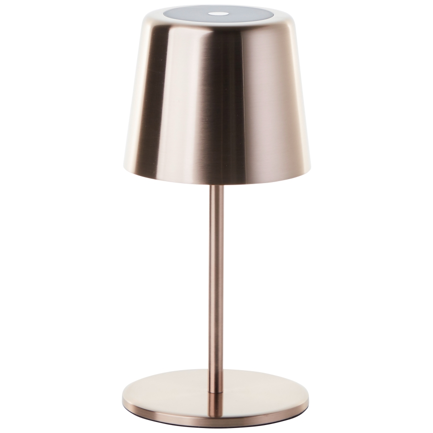 Brilliant - LED Ściemnialna dotykowa zewnętrzna lampa XAANA LED/4W/5V 3000/4000/6500K 2600 mAh IP44 miedź