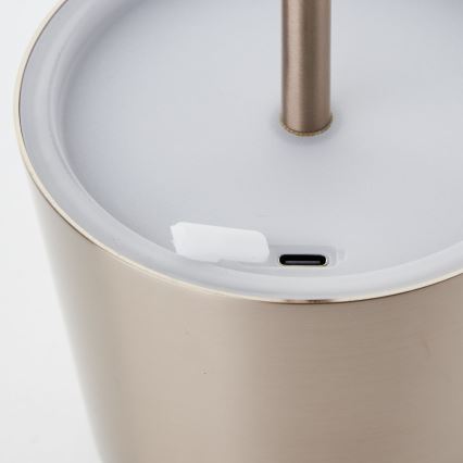Brilliant - LED Ściemnialna dotykowa zewnętrzna lampa XAANA LED/4W/5V 3000/4000/6500K 2600 mAh IP44 miedź