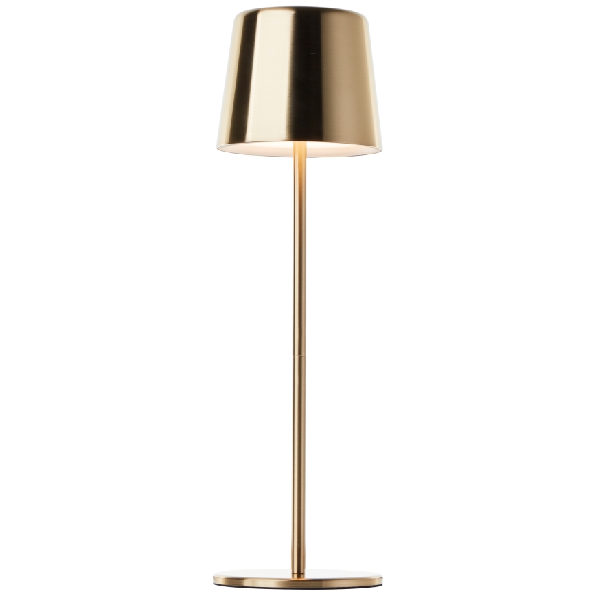 Brilliant - LED Ściemnialna dotykowa zewnętrzna lampa XAANA LED/4W/5V 3000/4000/6500K 2600 mAh IP44 złoty