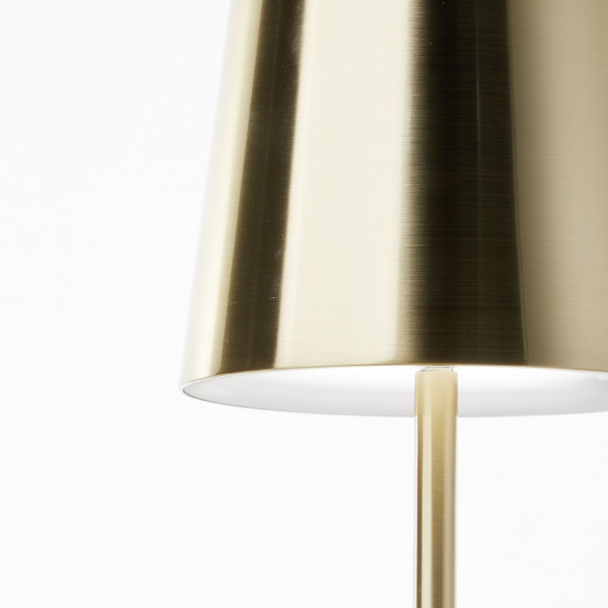 Brilliant - LED Ściemnialna dotykowa zewnętrzna lampa XAANA LED/4W/5V 3000/4000/6500K 2600 mAh IP44 złoty