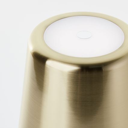 Brilliant - LED Ściemnialna dotykowa zewnętrzna lampa XAANA LED/4W/5V 3000/4000/6500K 2600 mAh IP44 złoty