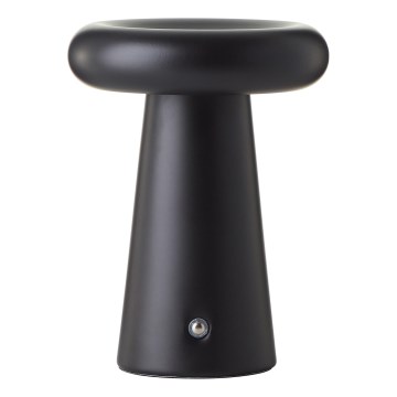 Brilliant - LED Ściemnialna dotykowa zewnętrzny Lampa stołowa MUFFIN LED/3W/5V USB IP44 czarny