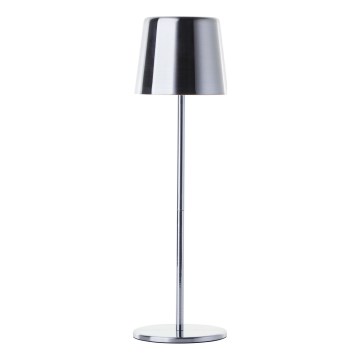 Brilliant - LED Ściemnialna dotykowa zewnętrzny lampa XAANA LED/4W/5V 3000/4000/6500K IP44 chrom błyszczący