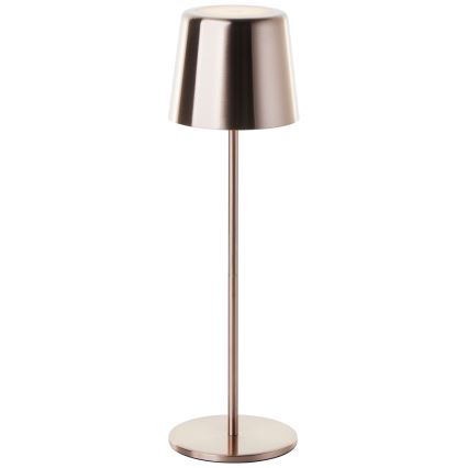 Brilliant - LED Ściemnialna dotykowa zewnętrzny lampa XAANA LED/4W/5V 3000/4000/6500K IP44 miedź